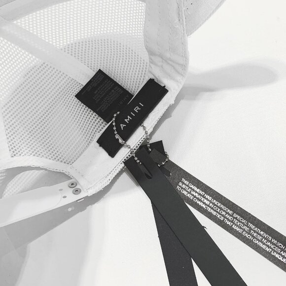 AMIRI White Cap with Vibrant Logo - Picture 6 of 6